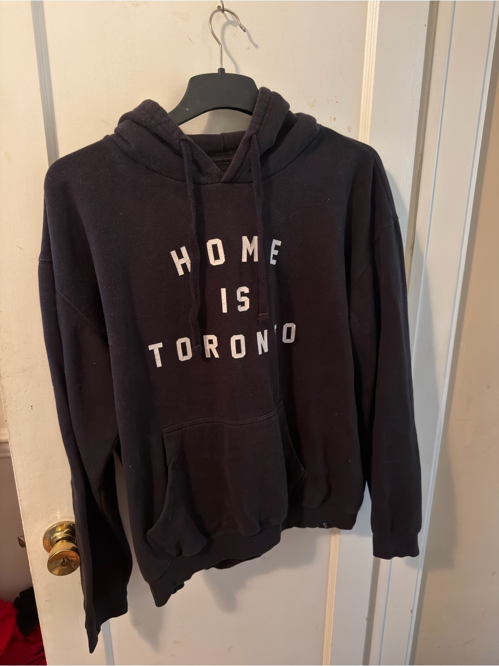 Home Is Toronto Black Hoodie Sweatshirt